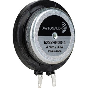 Dayton Audio High Roll Dual Suspension Audio Exciter IMS Mount 32mm 30W 4 Ohm EX32HRDS-4